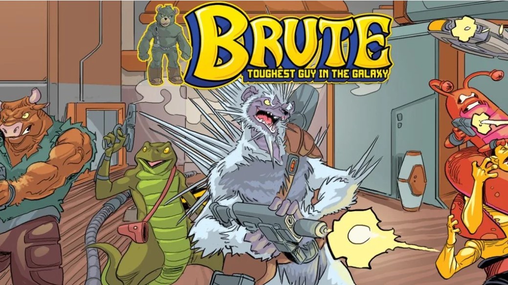 Промотивна илустрација за стрипот „Брут“. Фото: Brute Comic, објавено со дозвола.
