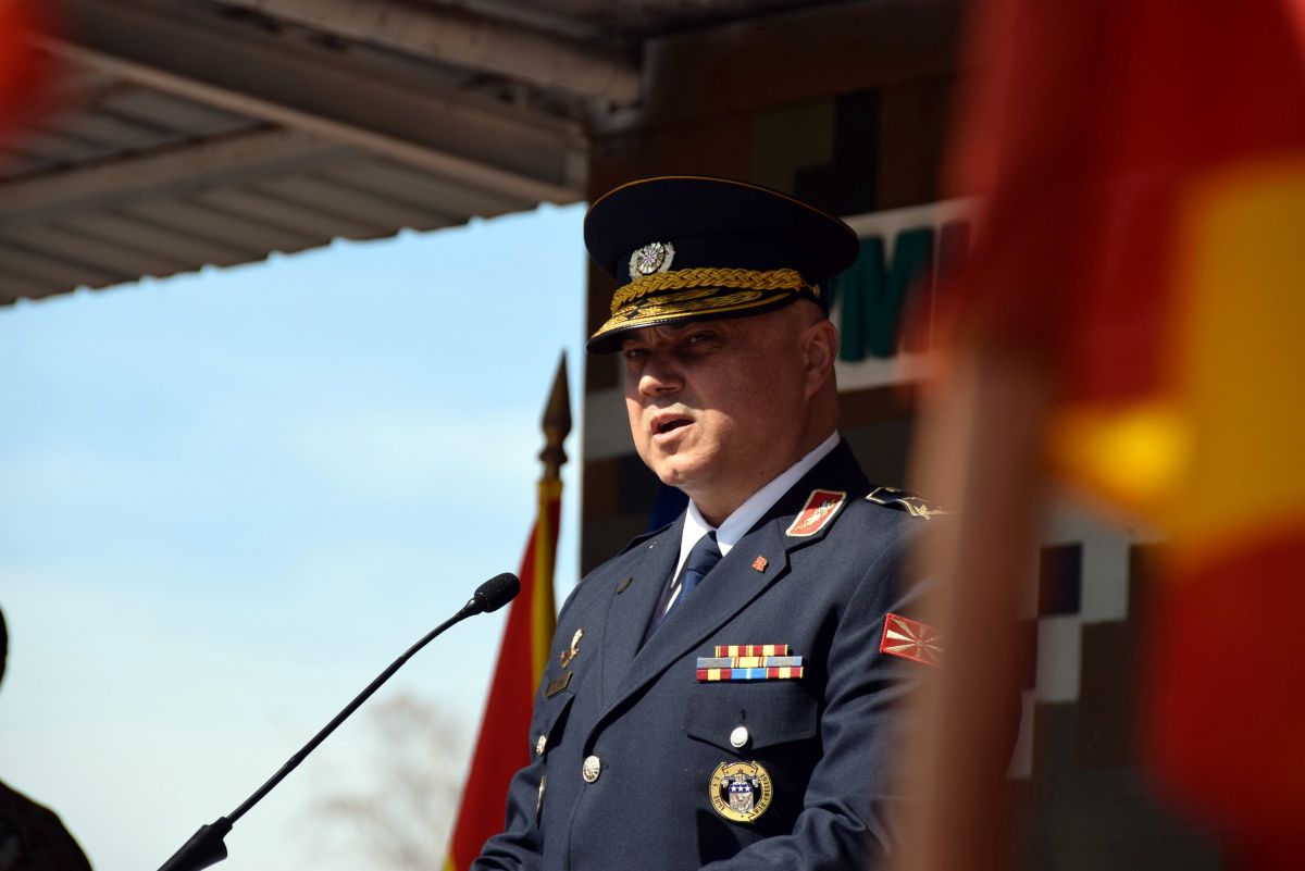 Генерал-мајор Сашко Лафчиски, Фото: АРМ