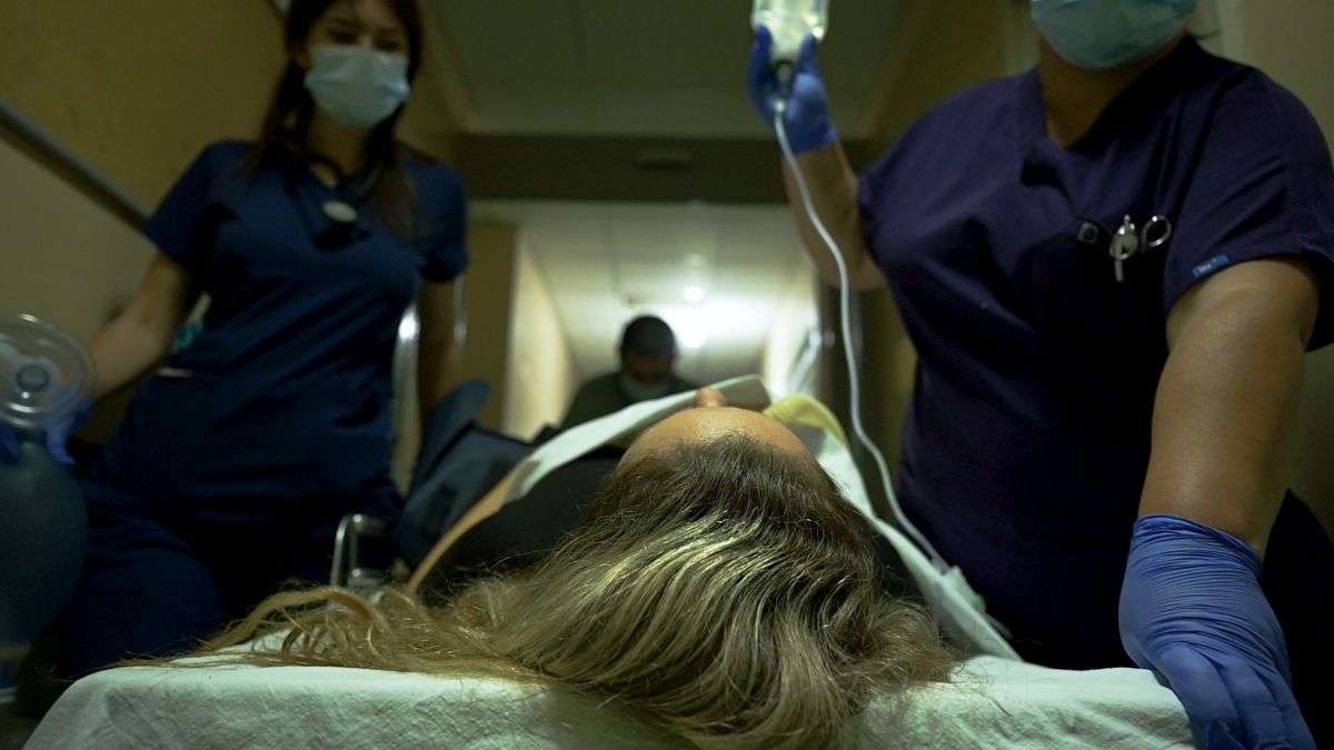 Скриншот од документарниот филм „Промени го крајот на нечија приказна".