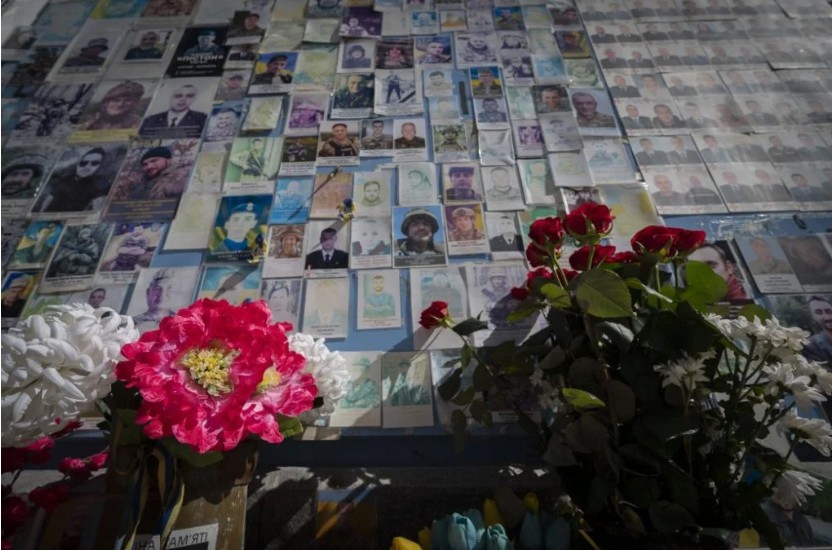 Фотографии од загинати војници во Руско-Украинската војна | Фото: Претседателство на Украина