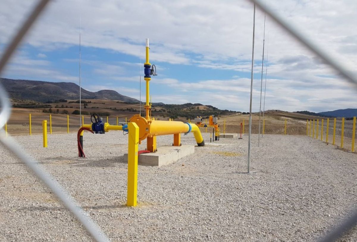 Фотографија од магистралниот Гасовод “Клечовце-Неготино”, делница Клечовце – БС5, 61км (0-61км), што го изгради Рапид Билд