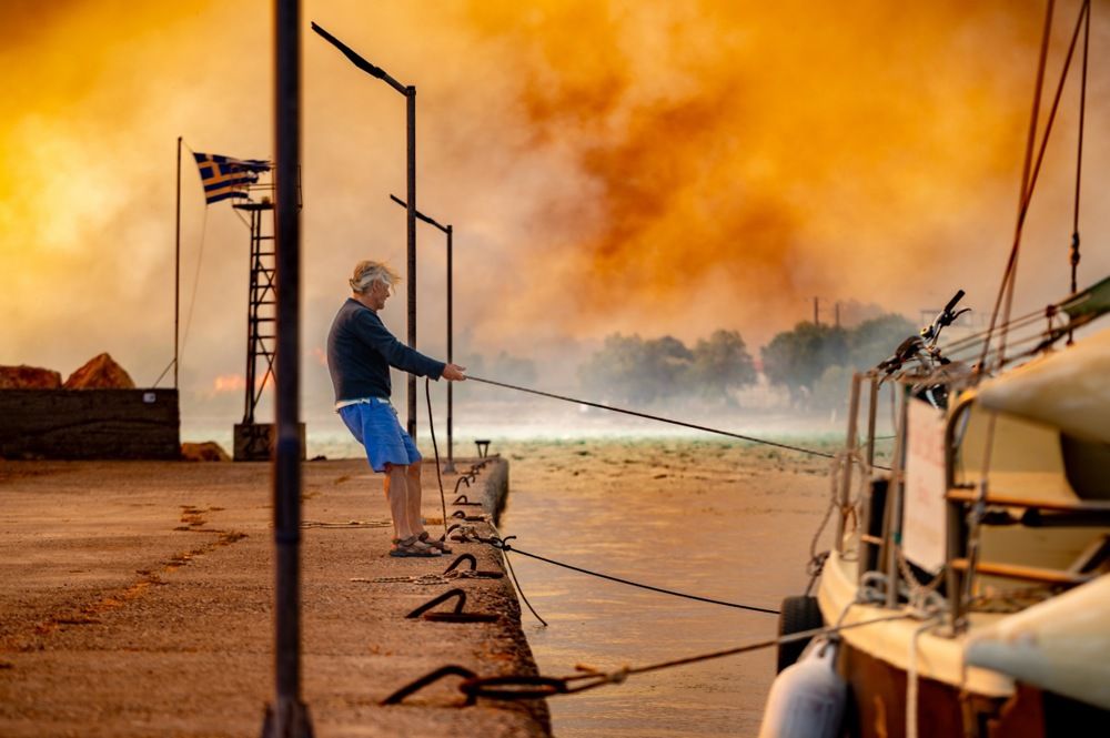 Островот Хиос, EPA/KOSTAS KOURGIAS