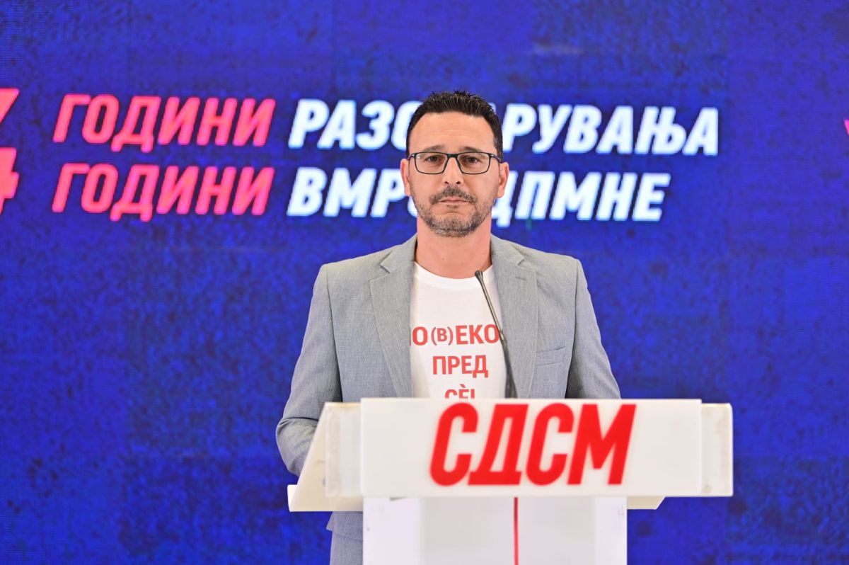 Кандидатот на СДСМ за градоначалник на Битола, Методија Куновски