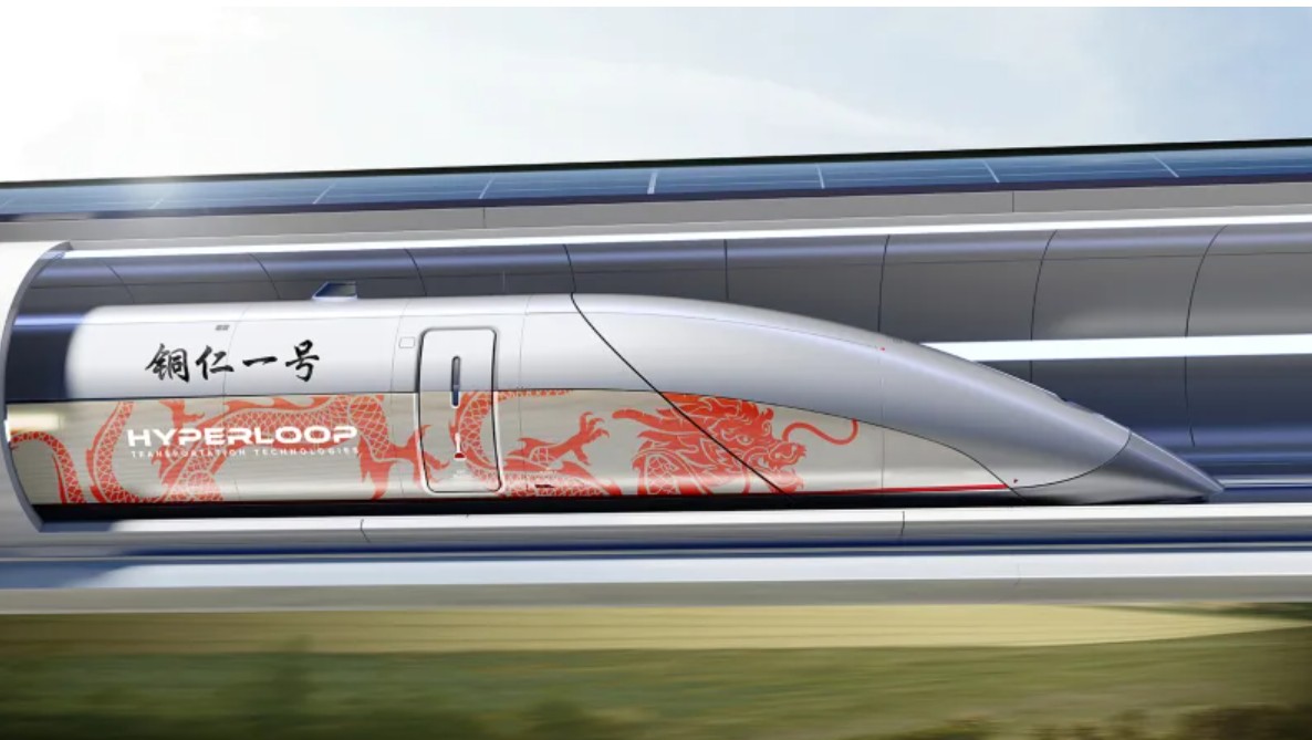 Фото од Hyperloop Transportation Technologies