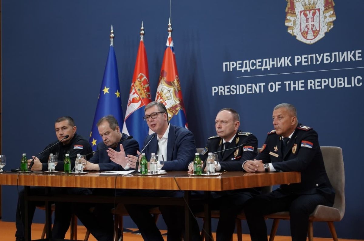 Од официјалната Фејсбук страница на претседателот на Србија