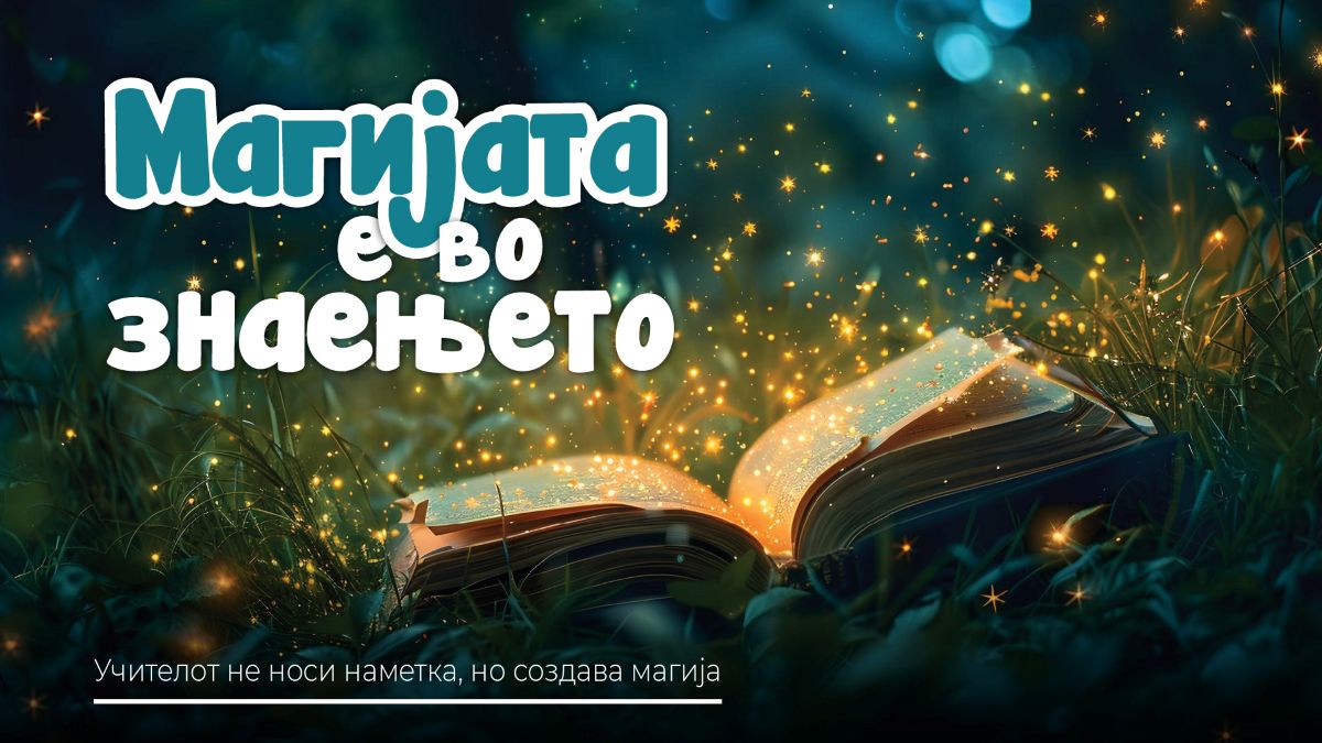 Учителите и учениците ги поврзува магијата на знаењето